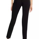 Cinq à Sept Cinq A Sept Black Brianne Slit Hem Pants  Photo 2