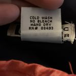 Blanc Noir Coral Pink Iridescent Sporty Utility Vest Large Vintage Hong Kong Photo 9