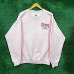 Pabst pink crewneck sweater, size large Photo 0