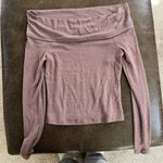 Abercrombie & Fitch NWT  off the shoulder sweater Photo 2