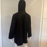 Claudie Pierlot Women's Black Hooded Peacoat Size M Photo 4