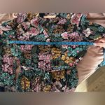 Monki Floral Tie-Waist Long Sleeve Dress Size M Photo 8