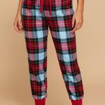 Old Navy  Multicolor Plaid Pajama Pants Size Medium Photo 0