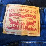 Levi's EUC  724 High Rise Slim Straight Jeans Dark Wash Stretch Denim Size 31 Photo 7