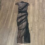 ZARA Brand New Mixed Tulle Bodycon Dress Size S Photo 4