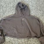 adidas Originals cropped hoodie in brown size xs Photo 1