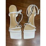 Tony Bianco Lazaar Leather Chain Sandals in Dove Nappa 6 Womens Heels Photo 5