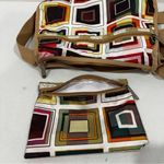 LeSportsac Deluxe Everyday Bag Set Colorful Geometric Crossbody Lightweight Photo 6