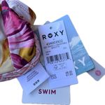 Roxy NWT  Women's Floral Bralette Bikini Swim Top UPF 50+ Quick-Dry XS Photo 3