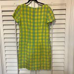 Plaza South Yellow‎ and Blue Plaid Dress Size 8 Yellow Photo 1