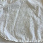 CP Shades  Micro Corduroy Tunic Shirt Dress White Button Down Long Sleeve S Photo 7