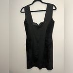 wilson's leather Wilson’s Leather Vintage Black Suede & Knit Body Con Dress Sz M Photo 5