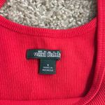Wild Fable Red Cropped Tank Top Photo 2