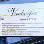 Vanberfia nwt stretchy patchwork style flared hem jeans! Blue Size undefined Photo 10