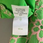 Lilly Pulitzer Green Floral Lace Mini Dress Mini A-Line Summer V-Neck Preppy EUC Photo 11