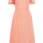 H by Halston NWT H Halston Peach Cold shoulder dress 12 Photo 0