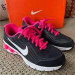 Nike Women's Reax 9 Running Shoes 653612-001 Black/Pink Photo 0