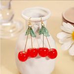 New Cherry Dangle Earrings Photo 4