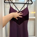 Vintage Zum Zum Niki Livas 90’s Size 11 12 Velvet Bust Formal Plum Gown Dress Purple Photo 7