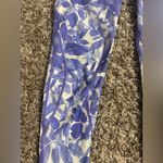 C3fit Compression Tights Sz L Purple White Floral Made In Japan Size L Photo 5