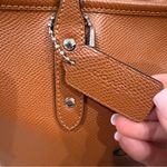 Coach  x Peanuts Snoopy Rare Discontinued Tote Saddle Brown Shoulder Bag Schulz Photo 3