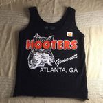 Hooters B26 #12  Girl Worn Uniform Tank From Atlanta GA Stretchy Size Small Photo 0