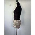 Free People Micro Shorts Plaid Trouser Shorts Summer Boho Medium Photo 4