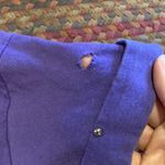 VTG PURPLE WESTERN FRINGE TEE SHIRT Size M Photo 5