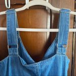 H&M  Denim Snap Asymmetrical Crossover Dress w/Belt Photo 3