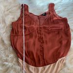 Paige Women’s Kessley Tank Bodysuit by in Muted Clay NWOT Size M Photo 13
