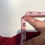 Studio Works Women’s Faux Suede Full Zip Jacket Size 22 W Burgundy Red Photo 9