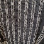 Sienna Sky Cropped Flutter Short Sleeve Navy Top SZ Small Photo 3