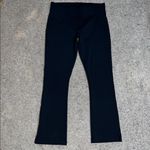 American Giant Ponte Kick Flare Cropped Pant‎ Black 4 Photo 3