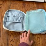 Vintage Crabtree & Evelyn Travel Toiletry Cosmetic Bag Blue Photo 5