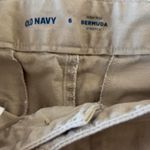 Old Navy - Women's Bermuda Shorts - Size 6 - Khaki Beige High Rise Stretch Photo 1