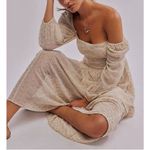 Free People  Malina Maxi Dress in Ivory NWT/IN Bag Size S Photo 0
