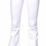 Vibrant white flare jeans Photo 0