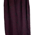 Pendleton  Dark Purple Floral Maxi Skirt Size 6 Petite vintage whimsigoth Photo 0