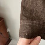 Ralph Lauren Lauren Ralph Jeans Co Brown Corduroy Collar Denim Jean Jacket Womens Size L Photo 13