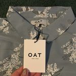 OAT NEW YORK FLORAL COLLARED SHIRT Blue Size XL Photo 2