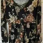Andree by Unit Floral Sweater Dress, size M Photo 0