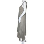 Philosophy Philisophy Dress Womens XS Gray Tank Dress Chiffon Drapey‎ Hem Basic Minimalist Photo 2