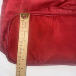 JPK Paris 75 Designer Minimalist Canvas Carry Travel Red Crimson Tote Bag Purse Photo 1