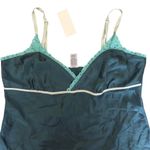 Gap Vintage Y2K‎ Silk Floral  Tank Top Green Size Large Babydoll Photo 6