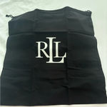 LAUREN Ralph Lauren Woven Medium Tanner Shoulder Bag NWT Brown Photo 3