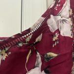 TALULAH La Maison Burgundy Cannes Midi Dress Size Medium $350 Photo 9