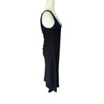 Vintage April Cornell Maxi Dress Small Minimalist Black Whimsygoth Witchy Goth Photo 4