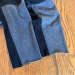 Reebok Dark Gray Black Colorblock 3/4 Sleeve Pullover Hoodie Sweatshirt ALTERED Photo 12