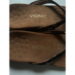Vionic  Women’s Bella ll Toe-Post Tortoise Slip On Thong Sandals Photo 3