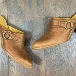 Gianni Bini Gianni Bono Leather Eastern Slide-on Brown Mules Photo 0